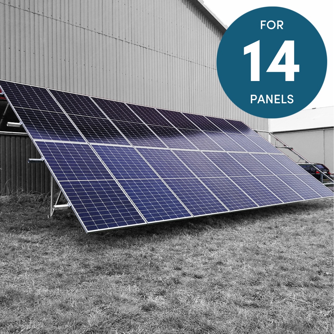 Tectopower Small System 14 - Vindzon 2 - 1134 Svart