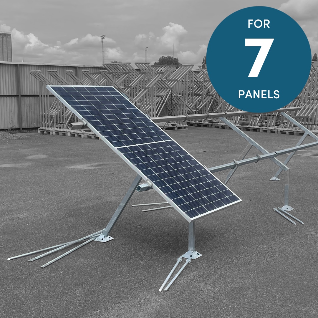 Tectopower Enkel Rads System 7 - Vindzon 2 - 1134 Svart