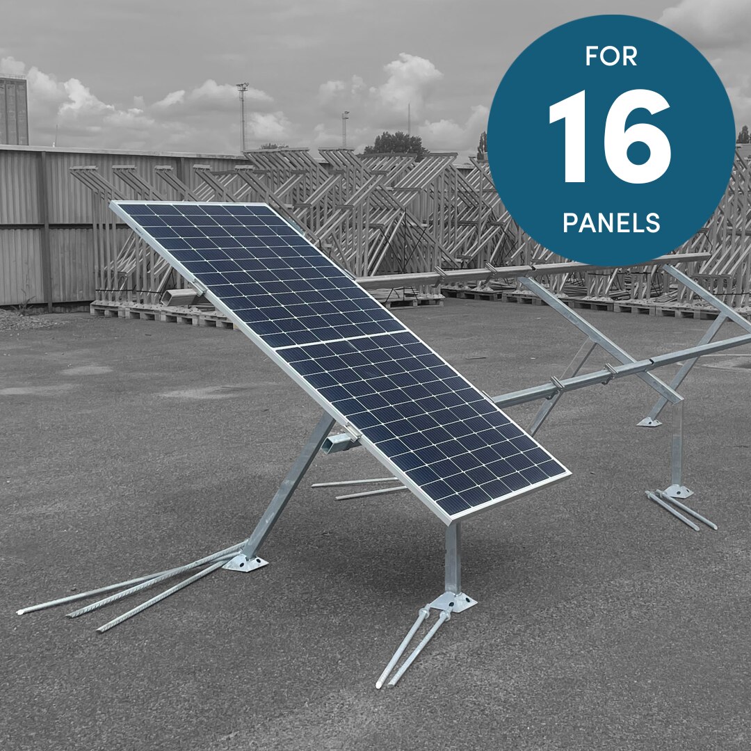 Tectopower Enkel Rads System 16 - Vindzon 2 - 1134 Svart
