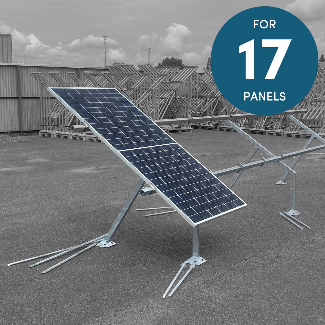 Tectopower Enkel Rads System 17 - Vindzon 2 - 1134 Svart