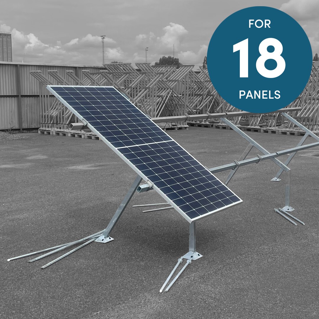 Tectopower Enkel Rads System 18 - Vindzon 2 - 1134 Svart